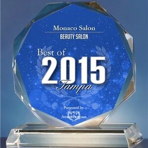 Monaco Salon Receives 2015 Best of Tampa Award