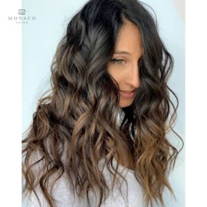 brunette balayage monaco salon tampa st pete clearwater