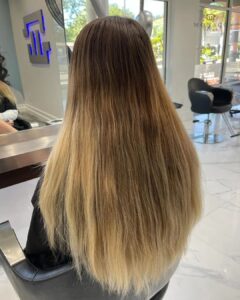 balayage correction before