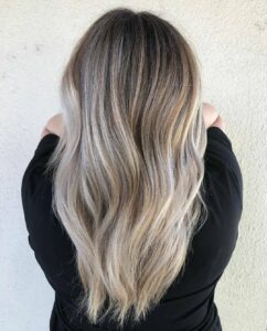 blonde hair transformation after Monaco Salon Tampa